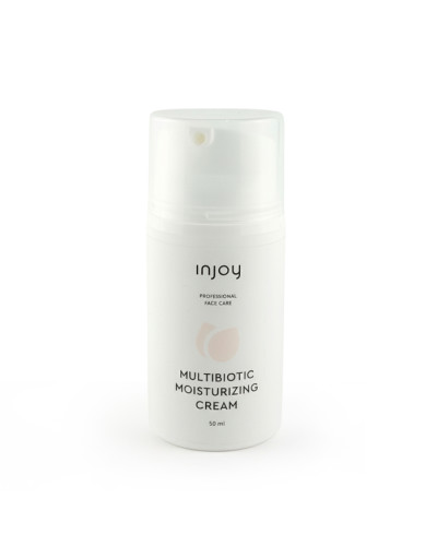 Крем мультибіотик для обличчя з гіалуроновою кислотою InJoy Professional Line MultiBiotic 50 мл