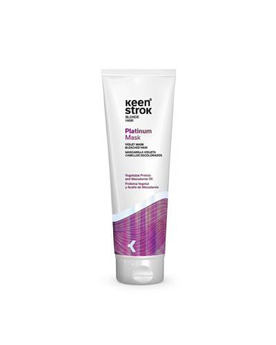 Маска для волосся антижовта платина та блонд KeenStrok Platinum & White Hair Mask 250 мл