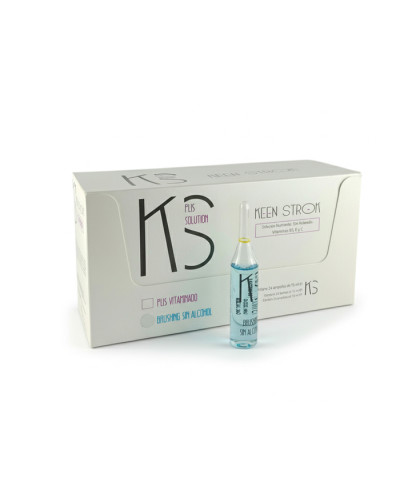 Лосьйон для сухого та пошкодженного волосся KeenStrok Brushing Alcohol Free 24x15 мл 360 мл