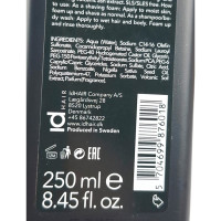 Універсальний шампунь для волосся, тіла та гоління IdHair Black Total Shampoo 250 мл