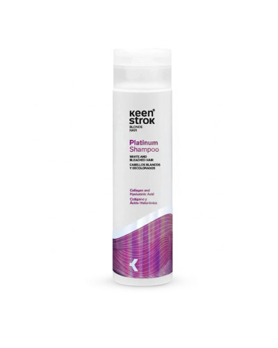 Шампунь антижовтий для блонду та освітленного волосся KeenStrok Platinum Shampoo For White & Bleached Hair 250 мл