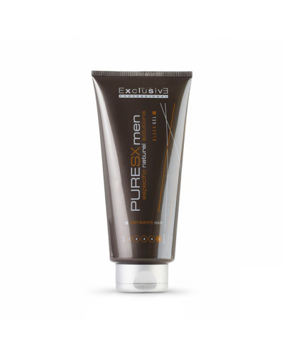 Чорний гель для фіксації волосся Exclusive Pure Sx Men Black Gel 300 мл