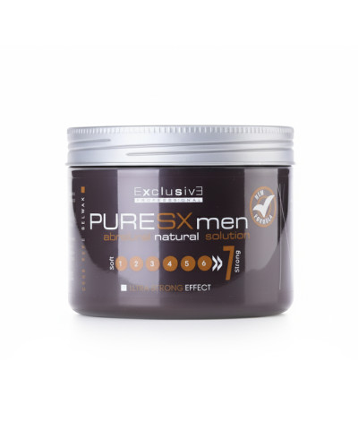 Гель-віск для волосся сильної фіксації Exclusive Pure Sx Men Hard Rock Gel Wax 500 мл