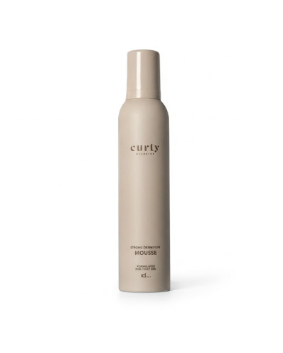Сильний структуруючий мус для волосся IdHair Curly Strong Definition 250 мл