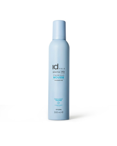 Мус для фіксації та об’єму волосся IdHair Sensitive Mousse Strong Hold 300 мл
