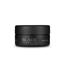 Матовий волоконний віск для сильної фіксації волосся IdHair Black Hemp Wax 100 мл