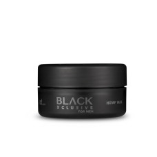 Матовий волоконний віск для сильної фіксації волосся IdHair Black Hemp Wax 100 мл