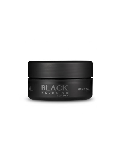 Матовий волоконний віск для сильної фіксації волосся IdHair Black Hemp Wax 100 мл