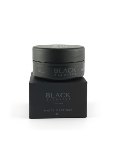 Віск для стайлінгу волосся з матовим ефектом IdHair Black Matte Fiber Wax 100 мл